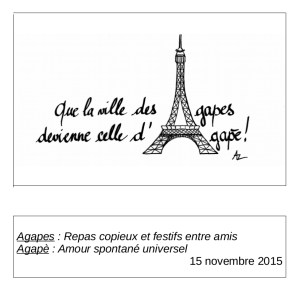 mise page agapes agapè attentats novembre 2015